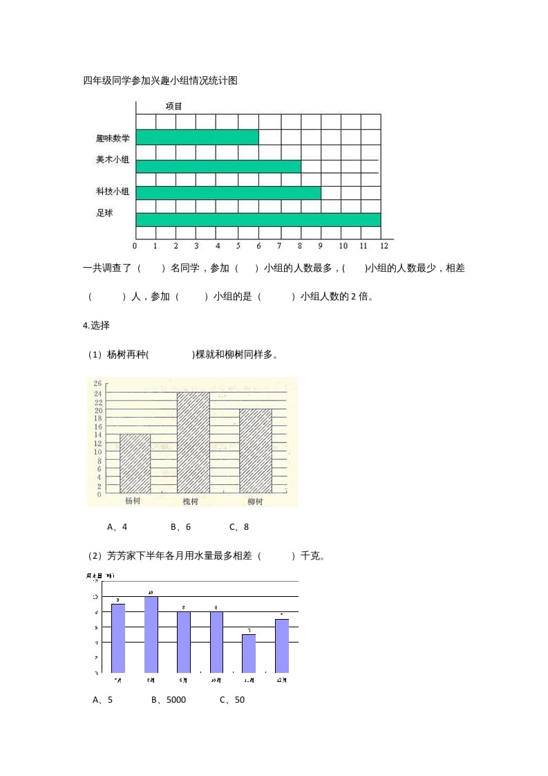 图片[2]-六年级数学上册5.3身高的情况（北师大版）-小哥网
