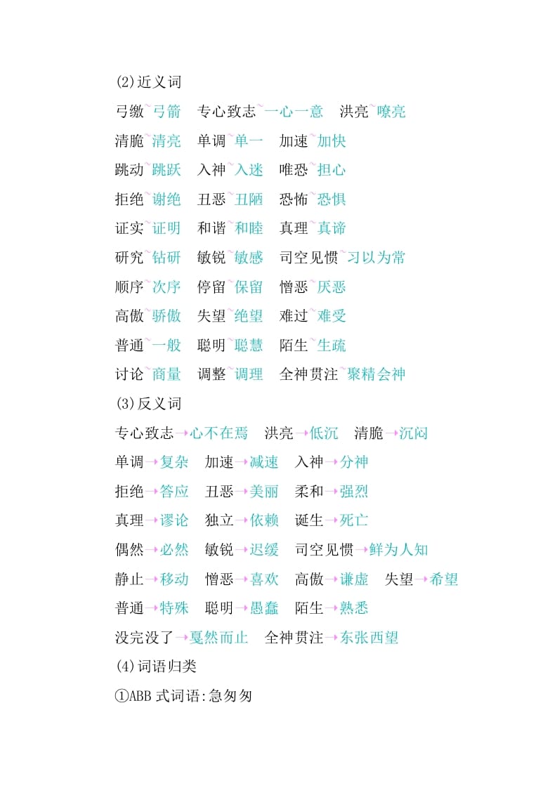 图片[2]-六年级语文下册第五单元知识小结-小哥网