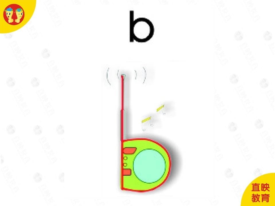 图片[2]-一年级语文上册3拼音（声母图片）（部编版）-小哥网