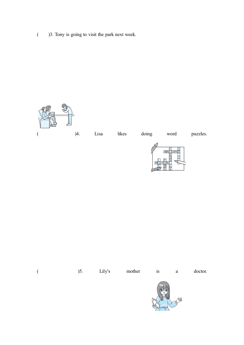 图片[2]-六年级英语上册句型•语法专项复习卷（人教版PEP）-小哥网