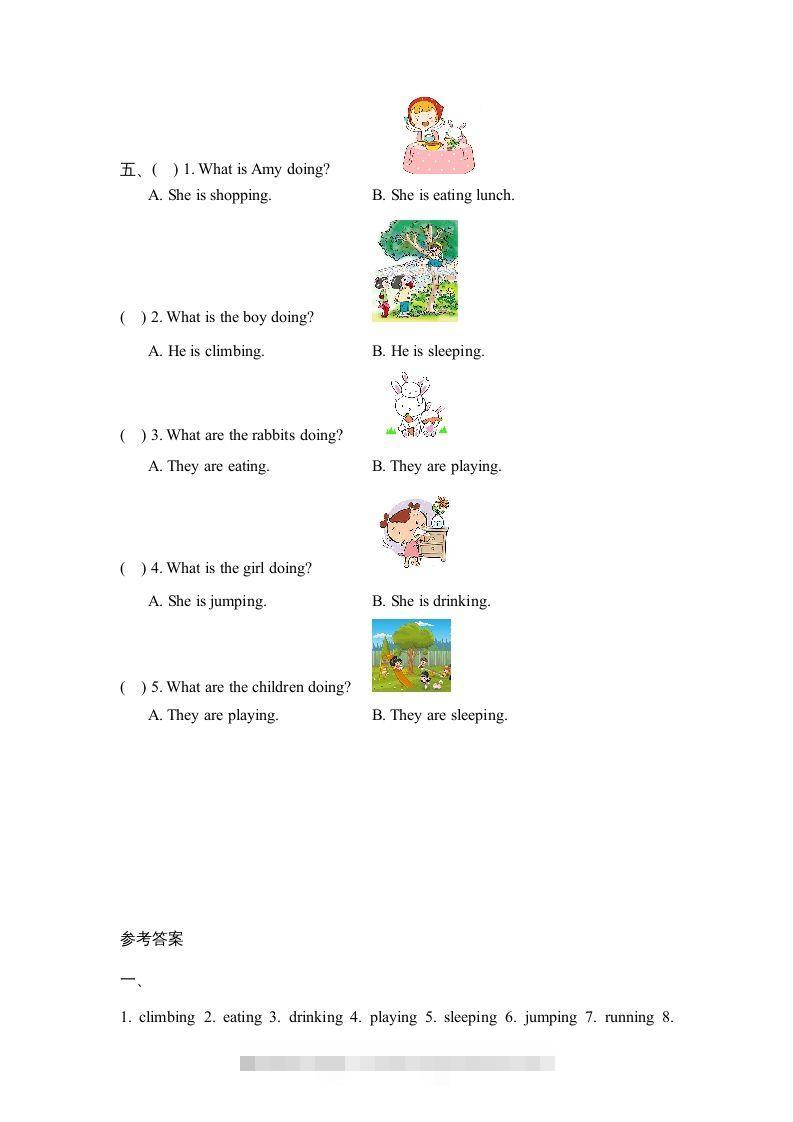图片[2]-五年级英语下册Unit5PartB1（人教PEP版）-资源V站