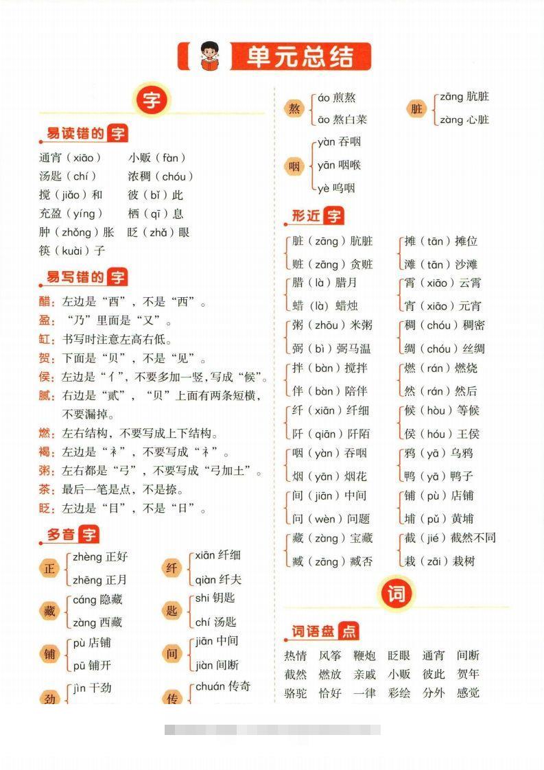 ❤六年级下册语文单元总结-小哥网