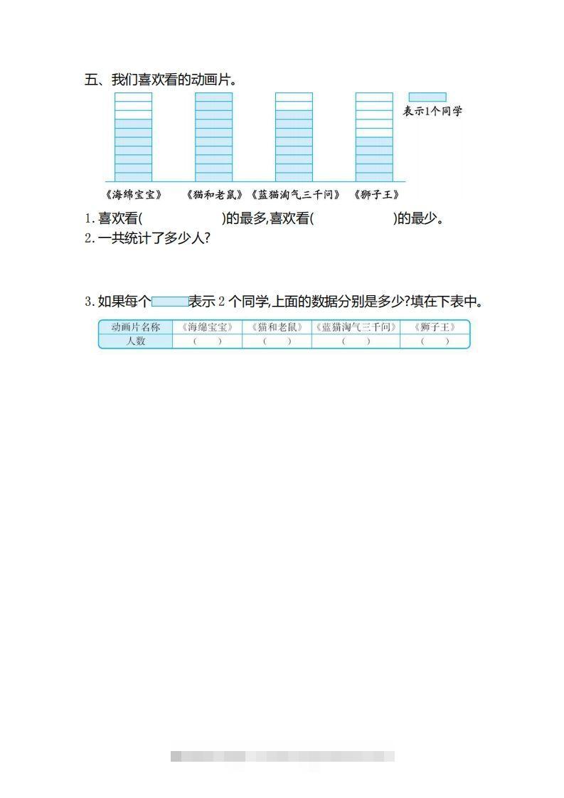 图片[3]-二（下）人教版数学第一单元检测卷.2-资源V站