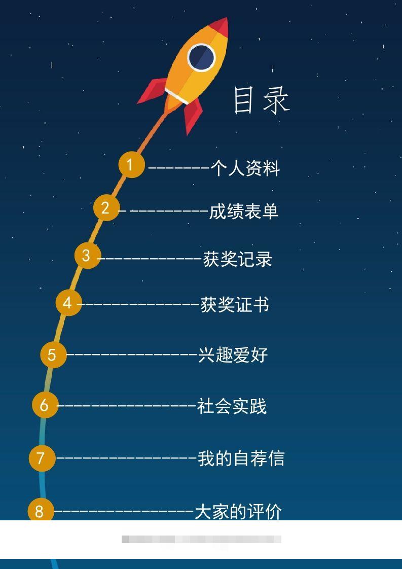 图片[2]-多页-小升初简历07-资源V站