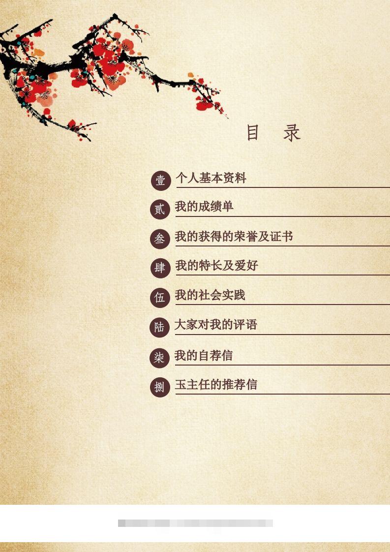图片[2]-多页-小升初简历32-资源V站